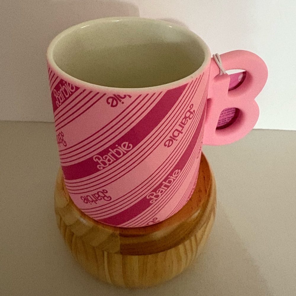 Barbie Sports Club Pink Ceramic 21 Oz. Mug with Iconic Handle